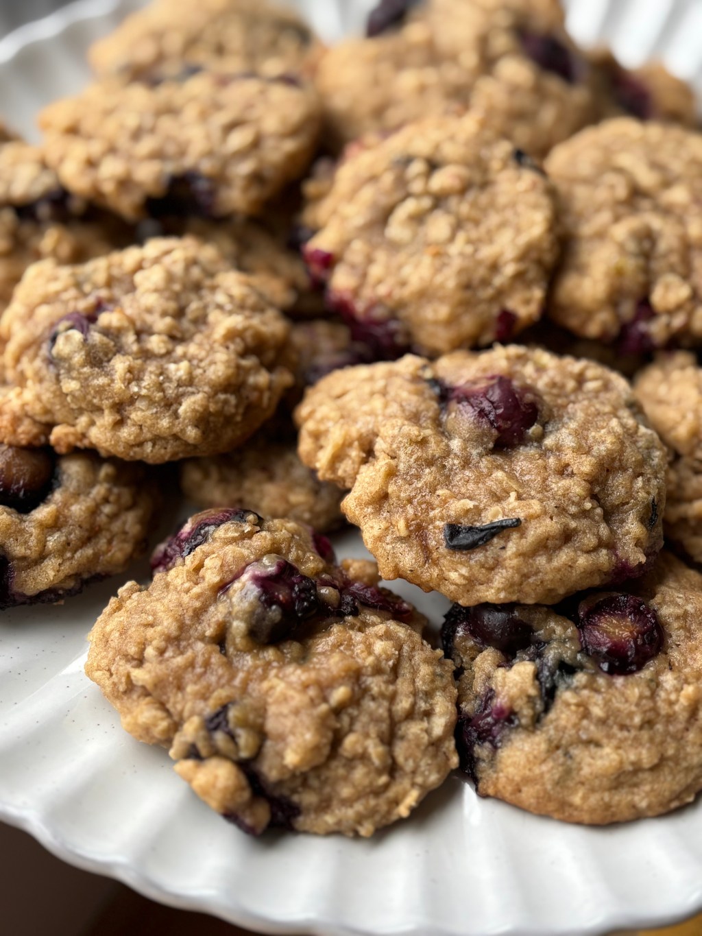 Blueberry Oatmeal Cookies