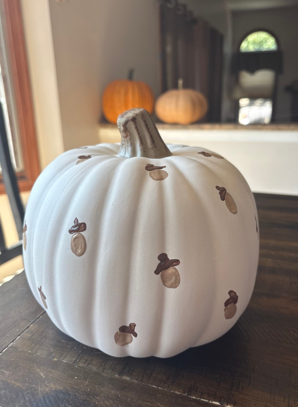 Fall Craft: Acorn Finger&nbsp;Painting